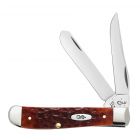 Case Knives - Chestnut Bone Standard Jig Chrome Vanadium Mini Trapper