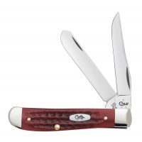 Case Knives - Pocket Worn® Old Red Bone Corn Cob Jig Mini Trapper